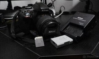zrcadlovka Nikon D3300 – 14 700 snímků