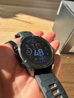 Garmin Fenix 8 AMOLED 47 mm, Sapphire Carbon Titanium - NOVÉ