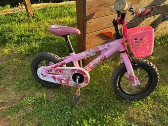 Dětské kolo Scott 12” + balanční kolečka