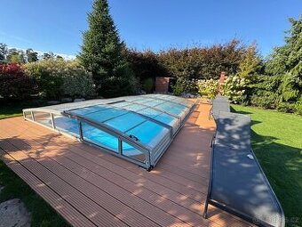 Zastřešení bazénu 6x3,5m Albixon Casablanca