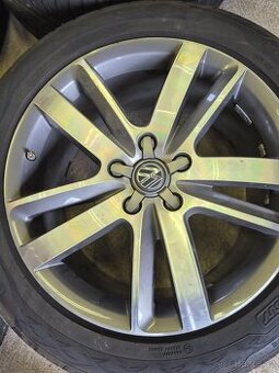 Prodám letní sadu disky 9Jx20 pneu 275/45 r20. Audi, VW, ...