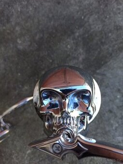 Zrcátka skull masivni