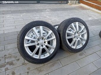 Alu kola 5x112 r18 s pneu (mbf)