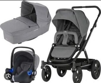 Kočárek 3v1 Britax Go Big2 melange s bohatou výbavou