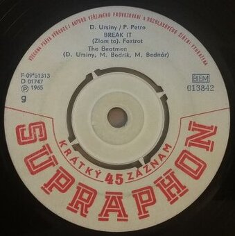 The Beatmen – Break It / Let's Make A Summer (SP)