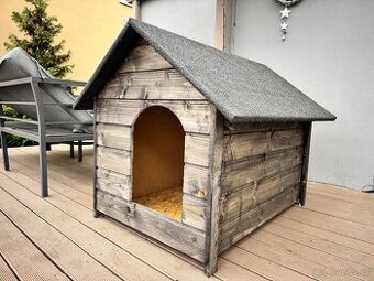 Psí bouda zateplená, nepoužitá