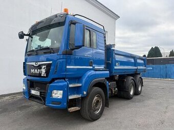 MAN TGS 28.500 6x4 třístranný sklápěč Bordmatic RETARDER