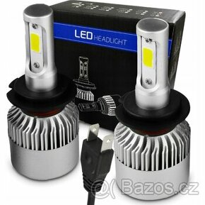 LED žárovky H7 a H4  72W  16000 lm