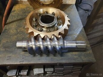 Šnekové kolo + šnek do navijáku dtn