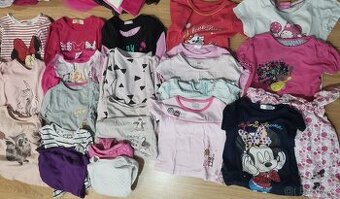 tričko dlouhý krátký rukáv holka  110 4-5 let