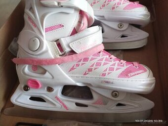 Dětské brusle, nastavitelná velikost