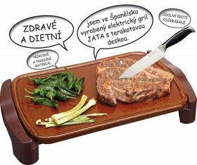 Stolní terracota gril Jata GR559 - 1