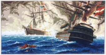 velký gobelín k vyšívání 117x67 cm