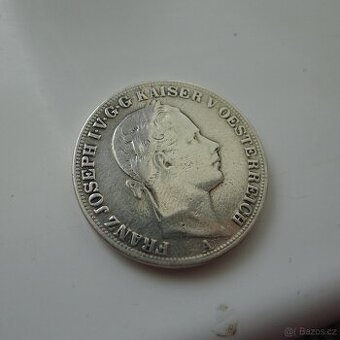 FJI 1858 tolar, AG mince, 18 gr, 900/1000