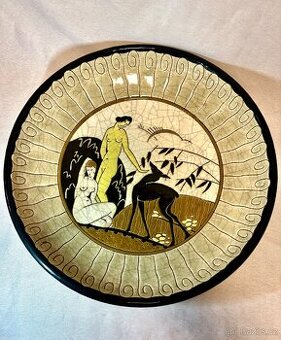 PRIMAVERA LONGWY 1925, "Baigneuses et gazelle"