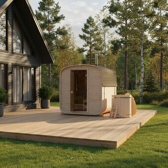 Sudová sauna 240cm AZS-ENGINEERING QUADRO 1QL