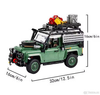 STAVEBNICE Icons 10317 Land Rover Classic Defender90 Náhrada