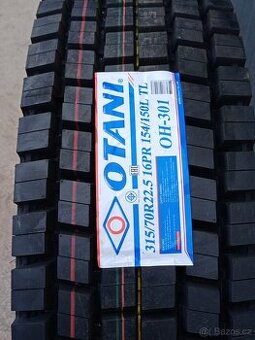 Nákladní pneu.Otani 315/70 R22,5  M+S OH-301 PR16