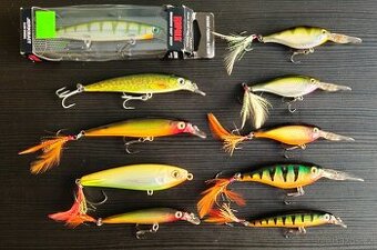 10 woblerů Rapala X rap