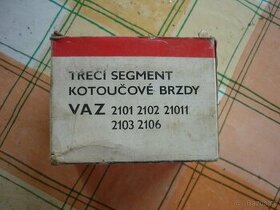 Vaz - brzdové destičky