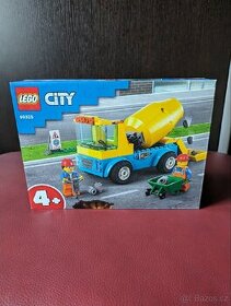 Nové Lego City 60325 Náklaďák s míchačkou na beton