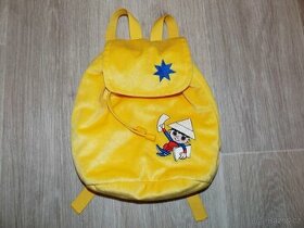 Dětský žlutý batůžek - Večerníček (2-4 roky ) - 1