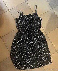 Černé letní šaty - 1