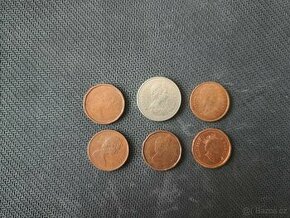 KANADA. 1 cent, 5 cent - 1