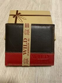 Kožená stylová peněženka z pravé kůže v krabičce