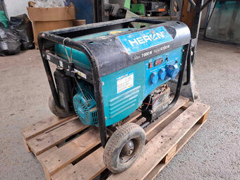 HERON 7 kW-elektrocentála na díly