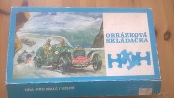 Retro obrázková skládačka JAVOZ 1978
