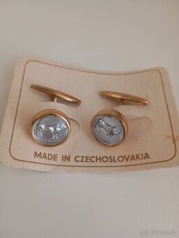 Manžetové knoflíčky Czechoslovakia