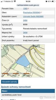 Prodej pozemku
