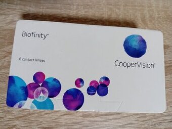 Kontaktní čočky Biofinity Cooper Vision