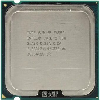 Daruji procesor Intel® Core™ 2 Duo E6550