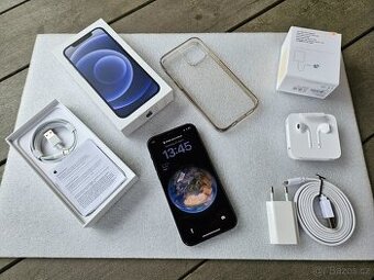 iPhone 12, černý, 64 GB