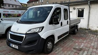Peugeot Boxer 2.2 valník 7 míst rok 2016 130 000km CZ DPH