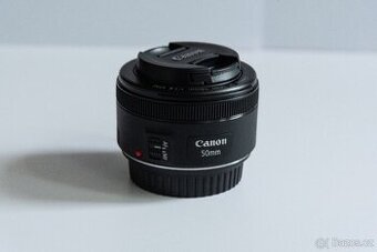 Canon EF 50mm f/1.8 STM – jako nový, bez škrábanců