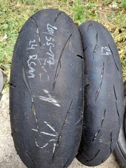 Pneumatiky sada Brigestone 120/70-17 + 200/55-17