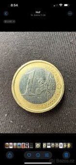 1€ mince r. 2002 - 1