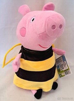 Plyšová Peppa Pig jako včelička nová