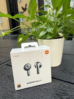 Xiaomi Buds 5 – Graphite Black (originálně zabalené)