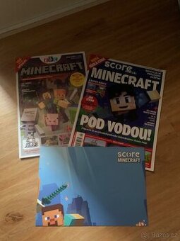 2 časopisy Minecraft
