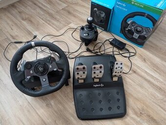Volant Logitech G920 + řadící páka