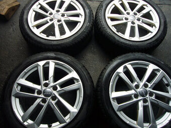 ZIMNÍ ALU KOLA AUDI 17" 5x112 6,5" et-43,stř.-57,1,