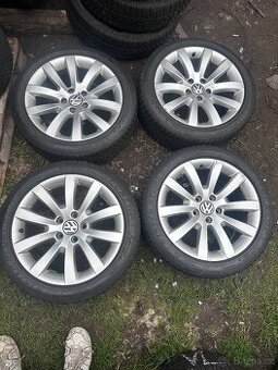 VW Scirocco 1K8 zímní sada kol SIMA s pneu 205/50 R17
