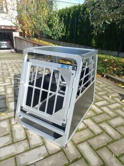 Klec pro psa do auta 72 x 50 x 62 cm