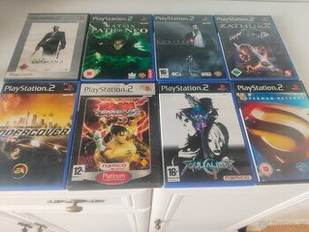 Hry na PS2 Matrix constantine tekken5 a další