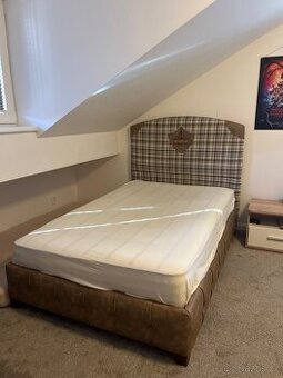 Dětská postel 120 x 200 - výška čela 128cm