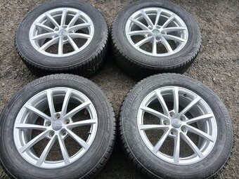 Prodám sadu Orig ALU kol Audi 225/60R17 zimní